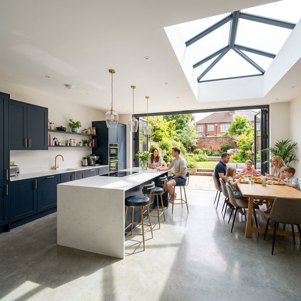 Kitchen Extension Birmingham 2026: Ideas, Costs & Open-Plan Design Guide
